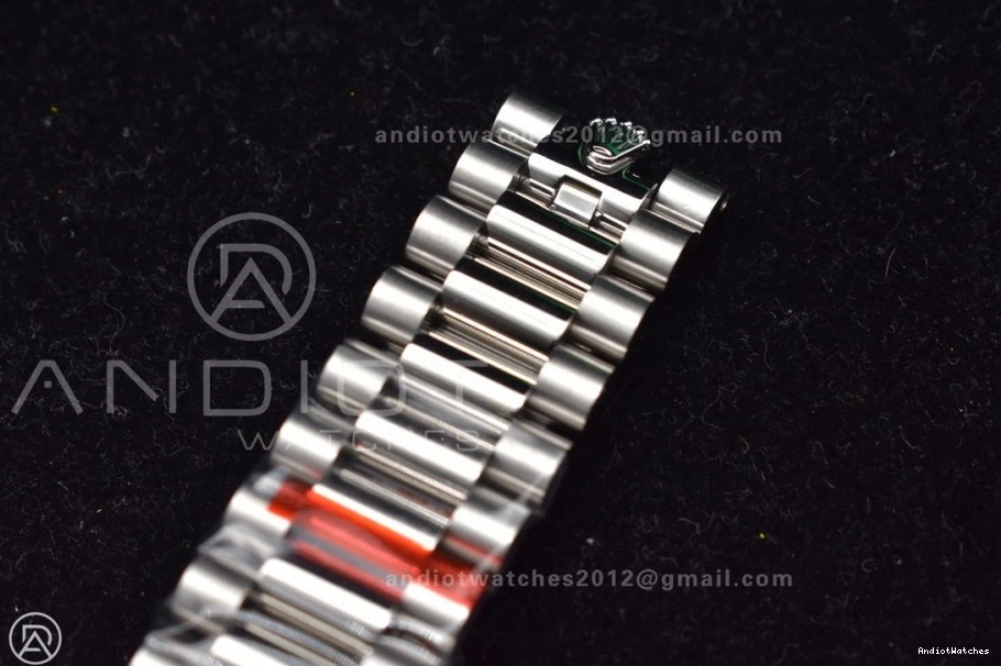 GMF Ice 40 A Weight Bracelet President Stick SS Dial Popular Blue 716 DayDate Gain on 0108